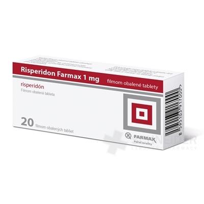 Risperidon Farmax 1 mg filmom obalené tablety
