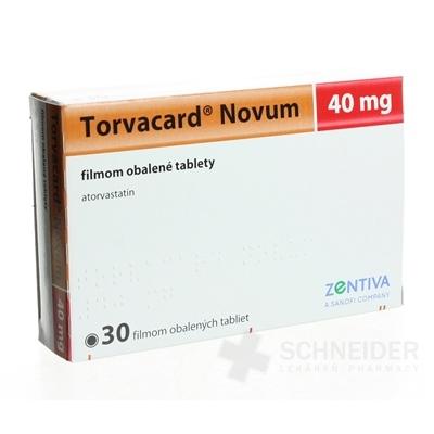 Torvacard Novum 40 mg