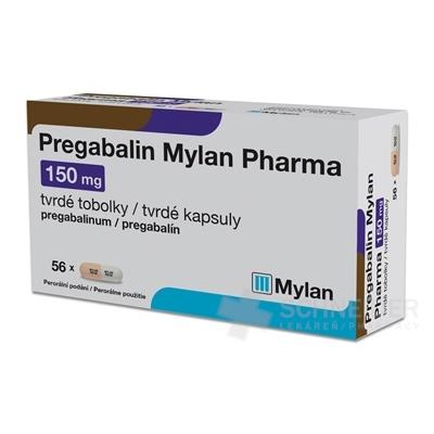 Pregabalin Mylan Pharma 150 mg tvrdé kapsuly