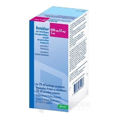 Betaklav 400 mg/57 mg/5 ml