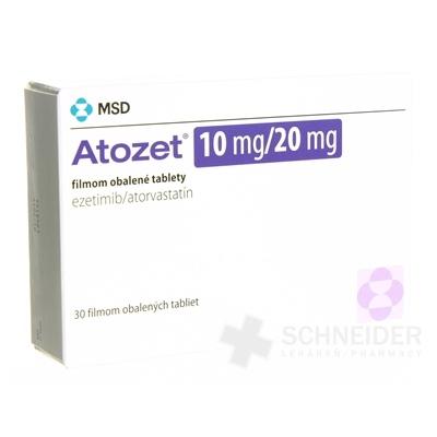 ATOZET 10 mg/20 mg