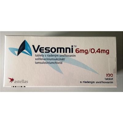 Vesomni 6 mg/0,4 mg tablety s riadeným uvoľňovaním
