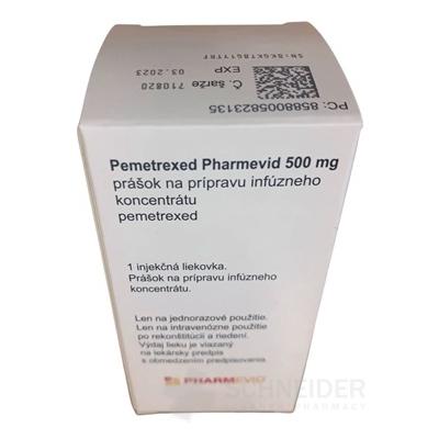 Pemetrexed Pharmevid 500 mg