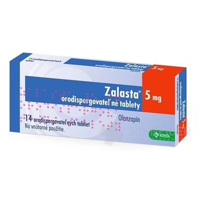 Zalasta 5 mg orodispergovateľné tablety