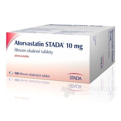 Atorvastatin STADA 10 mg filmom obalené tablety