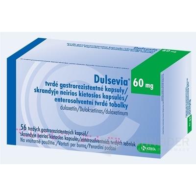 Dulsevia 60 mg tvrdé gastrorezistentné kapsuly