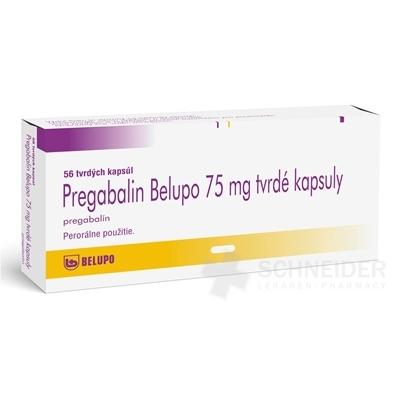 Pregabalin Belupo 75 mg tvrdé kapsuly