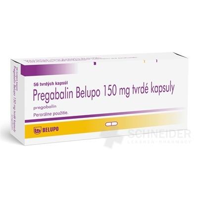 Pregabalin Belupo 150 mg tvrdé kapsuly