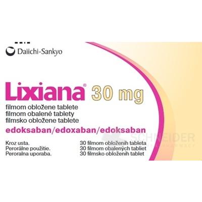 Lixiana 30 mg filmom obalené tablety