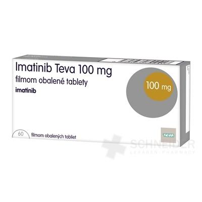 Imatinib Teva 100 mg filmom obalené tablety