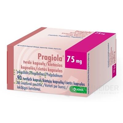 Pragiola 75 mg tvrdé kapsuly