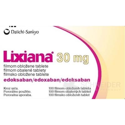 Lixiana 30 mg filmom obalené tablety