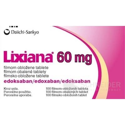 Lixiana 60 mg filmom obalené tablety