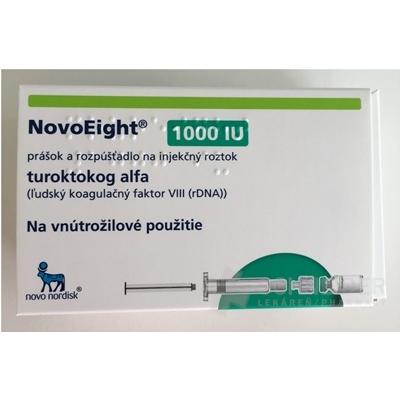 NovoEight 1000 IU prášok a rozpúšťadlo na inj.roz.