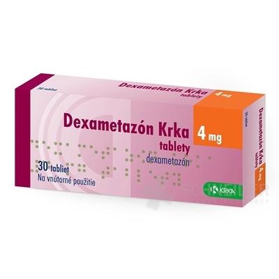 Dexametazón Krka 4 mg tablety