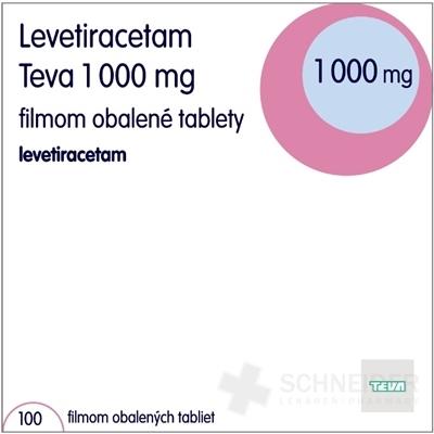 Levetiracetam Teva 1000 mg filmom obalené tablety