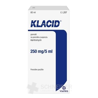 KLACID 250 mg/5 ml