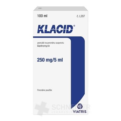 KLACID 250 mg/5 ml