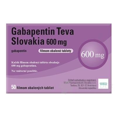Gabapentin Teva Slovakia 600 mg