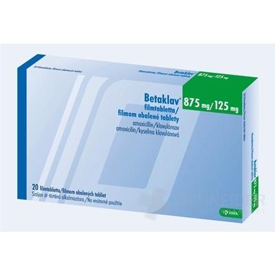 Betaklav 875 mg/125 mg filmom obalené tablety
