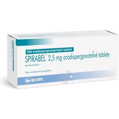 SPIRABEL 2,5 mg orodispergovateľné tablety