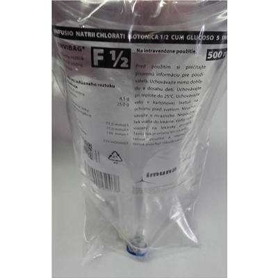 INFUSIO NaCl ISOTONICA 1/2 CUM GLUCOSO 5 IMUNA