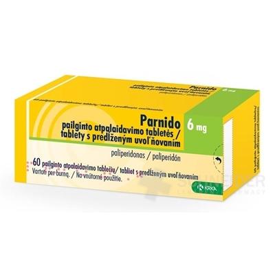 Parnido 6 mg tablety s predĺženým uvoľňovaním