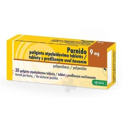 Parnido 9 mg tablety s predĺženým uvoľňovaním