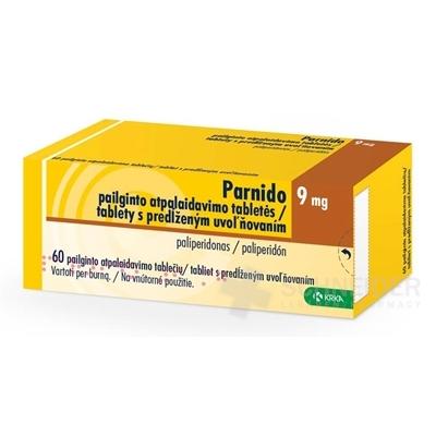 Parnido 9 mg tablety s predĺženým uvoľňovaním