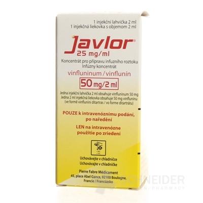 Javlor 25 mg/ml infúzny koncentrát