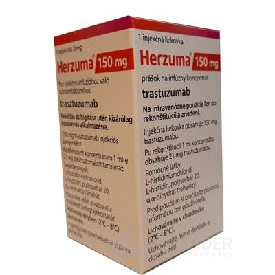 Herzuma 150 mg prášok na infúzny koncentrát
