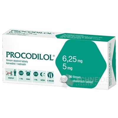 Procodilol 6,25 mg/5 mg