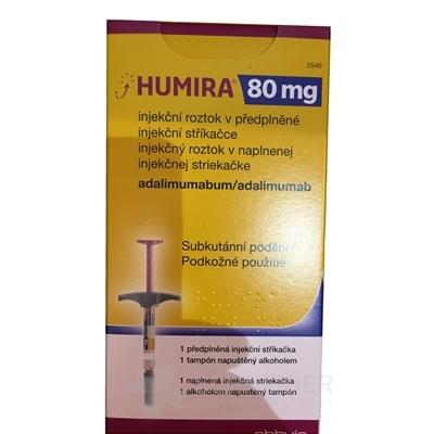 HUMIRA 80 mg injekčný roztok v striekačke