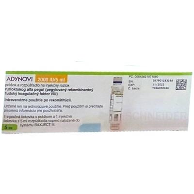ADYNOVI 2 000 IU/5 ml
