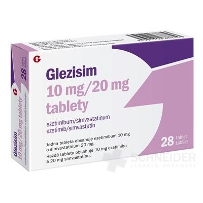 Glezisim 10 mg/20 mg tablety