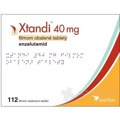 Xtandi 40 mg filmom obalené tablety