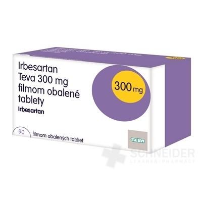 Irbesartan Teva 300 mg filmom obalené tablety
