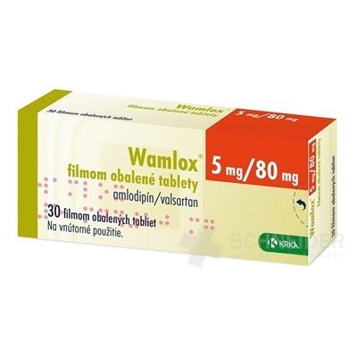 Wamlox 5 mg/80 mg filmom obalené tablety