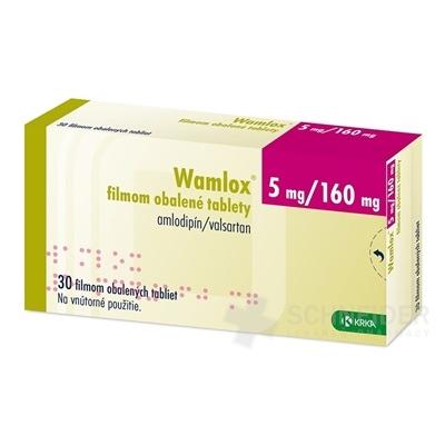 Wamlox 5 mg/160 mg filmom obalené tablety