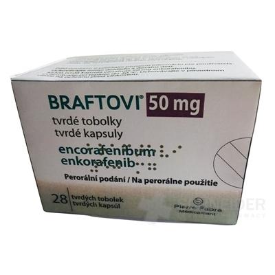 Braftovi 50 mg tvrdé kapsuly