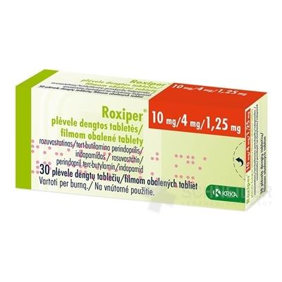 Roxiper 10 mg/4 mg/1,25 mg filmom obalené tablety