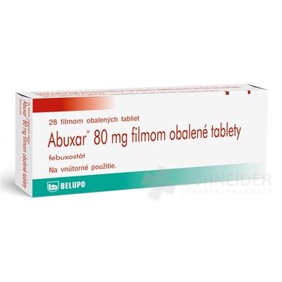 Abuxar 80 mg filmom obalené tablety