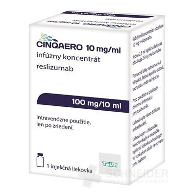 CINQAERO 100 mg infúzny koncentrát