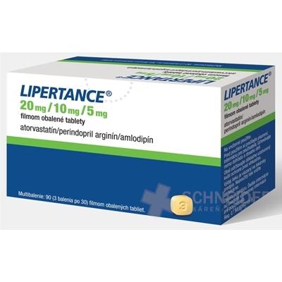 Lipertance 20 mg/10 mg/5 mg