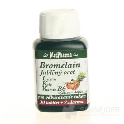 MedPharma BROMELAIN 300 mg + JABL.OCOT + LECITIN