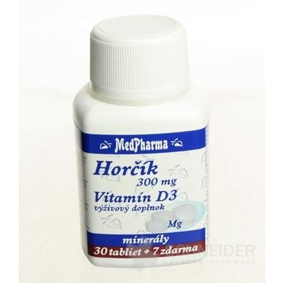 MedPharma HORČÍK 300MG+VIT. D