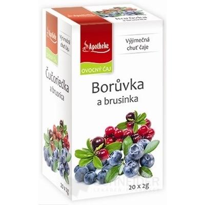 APOTHEKE PREMIER SELECTION ČAJ ČUČORIEDKA+BRUSNICA