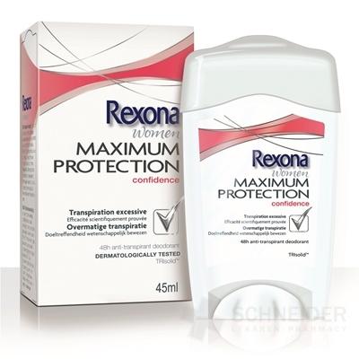 Rexona Women MAXIMUM PROTECTION confidence