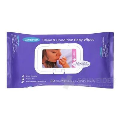 Lansinoh Detské lanolínové utierky