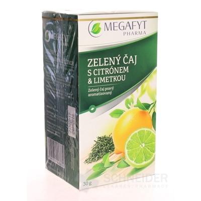 MEGAFYT ZELENÝ ČAJ s citrónom & limetkou